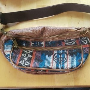 Tribal Native Print Fanny Pack Hip Sack